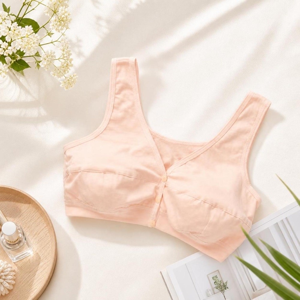 Comfortable U Back Front Closu - Wirefree Bra Comfort review and price