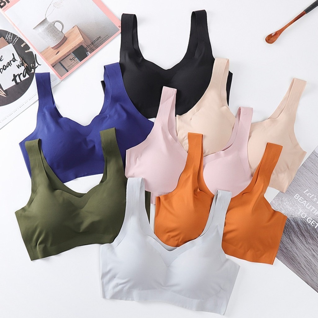 3PCS Sexy Sports Bra Seamless  - Wirefree Bra Comfort review and price